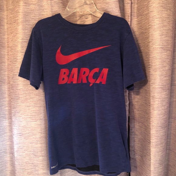 barca nike t shirt